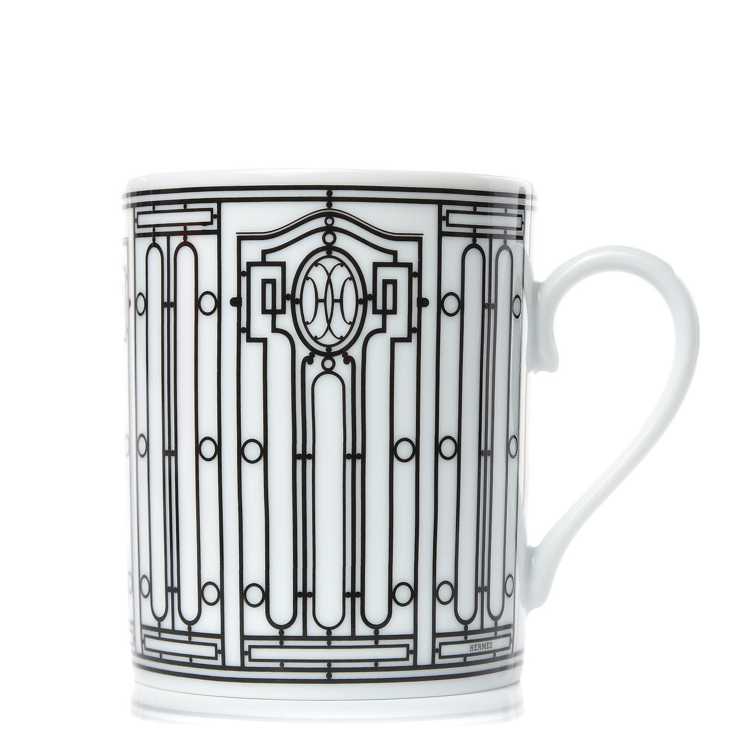 Hermes Porcelain H Deco Mug 1 of 6