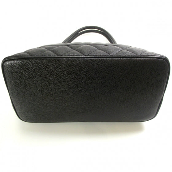 Chanel Caviar Medallion Tote Black 4 of 11