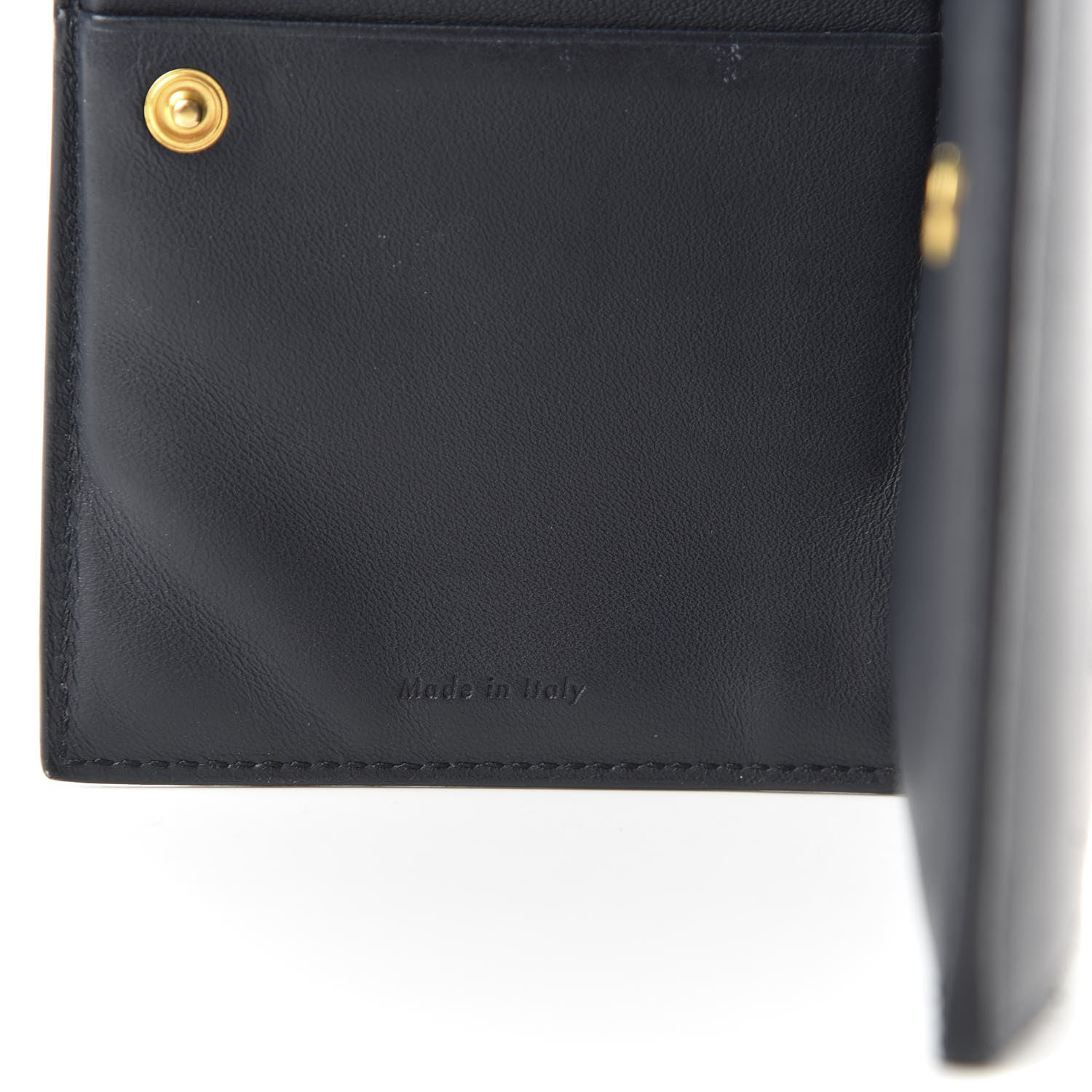 Celine Smooth Lambskin Medium Frame Multifunction Wallet Dark Navy Claycourt 6 of 9