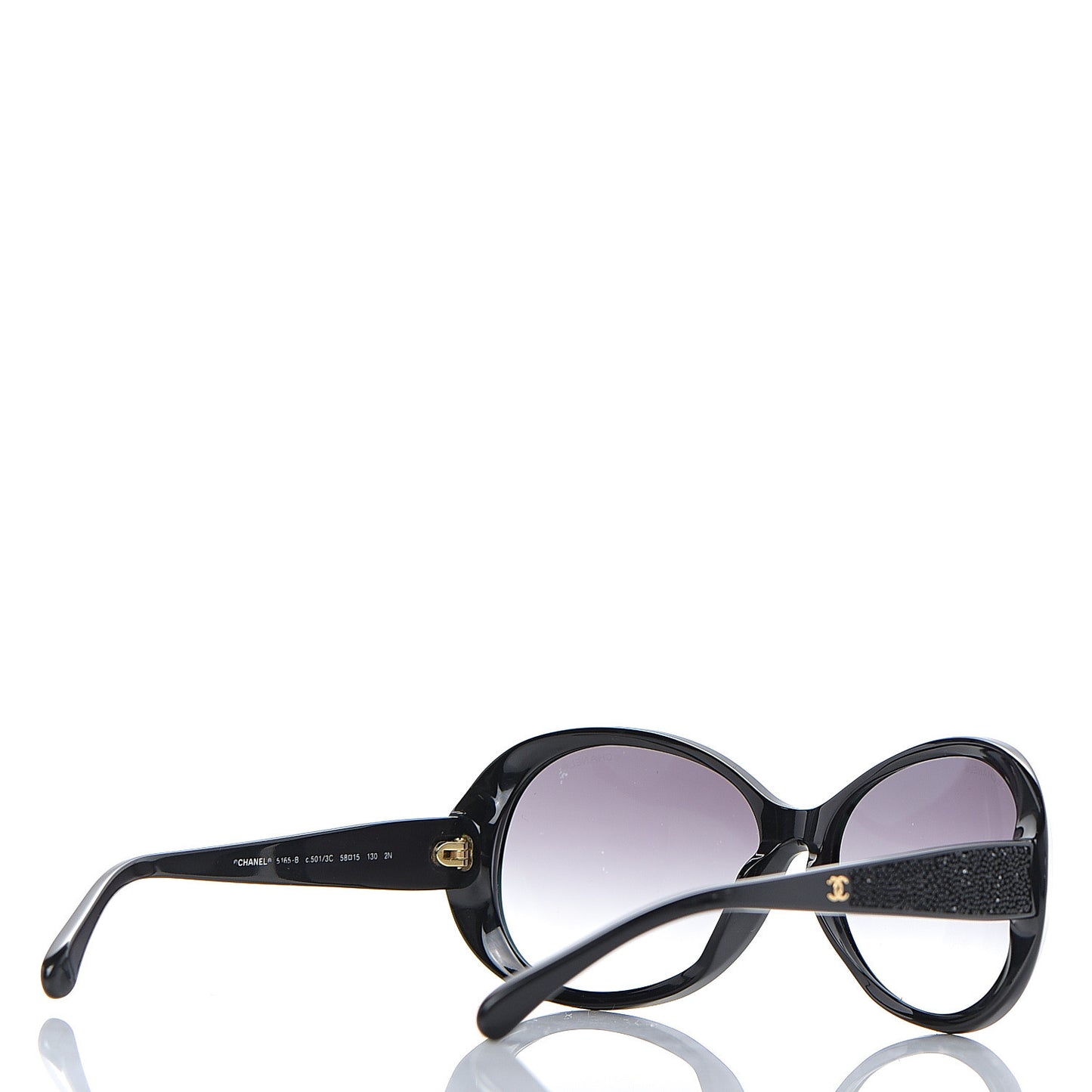 Acetate CC Sunglasses 5165-B Black