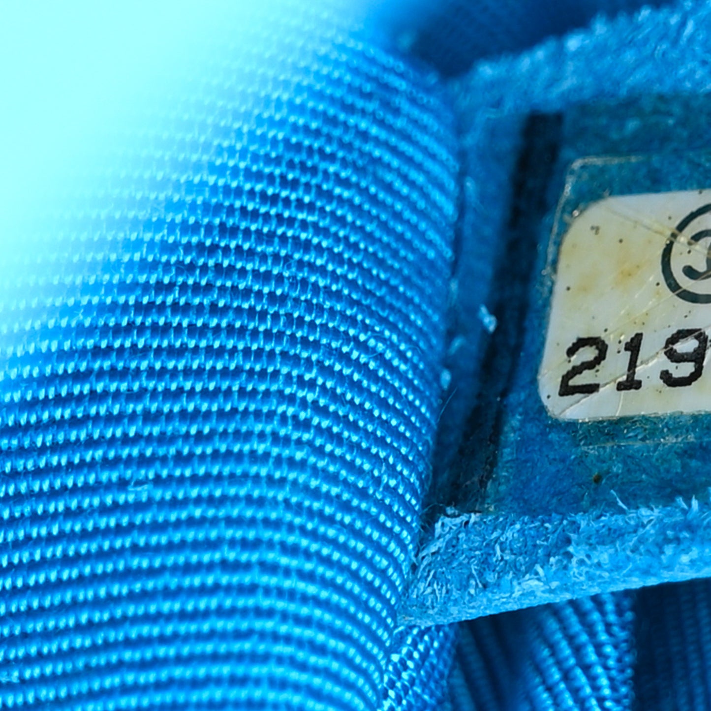 Patent Calfskin Quilted Medium Boy Flap Blue