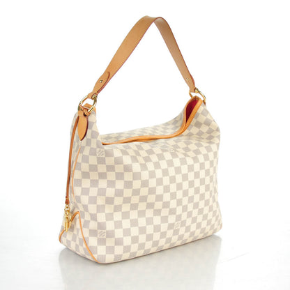 Louis Vuitton Damier Azur Delightful MM Pink 3 of 8