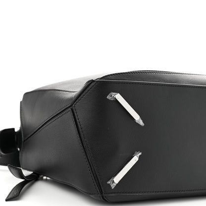 Loewe Calfskin Medium Puzzle Bag Black 8 of 9