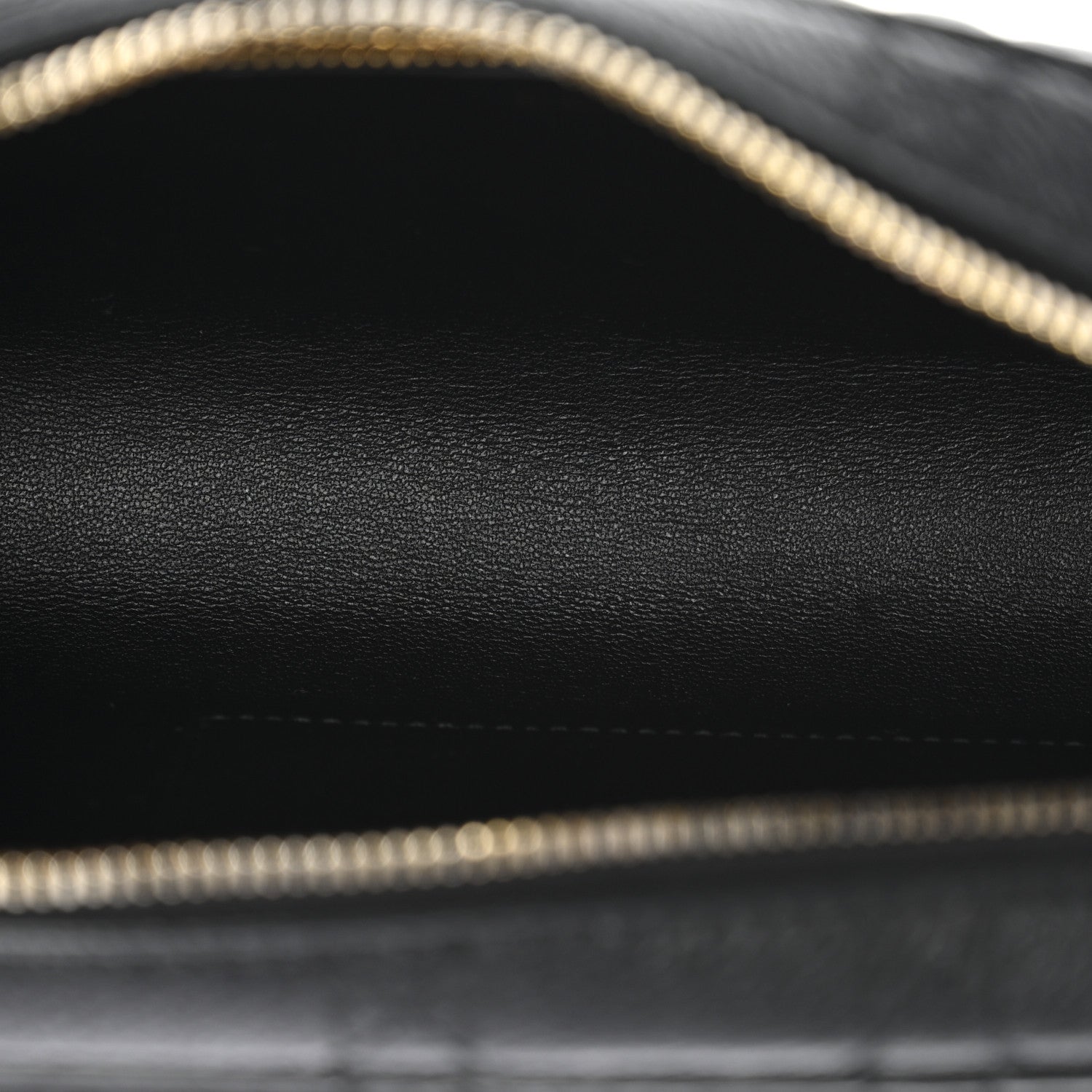 Christian Dior Supple Calfskin Caro Double Pouch Black 5 of 14