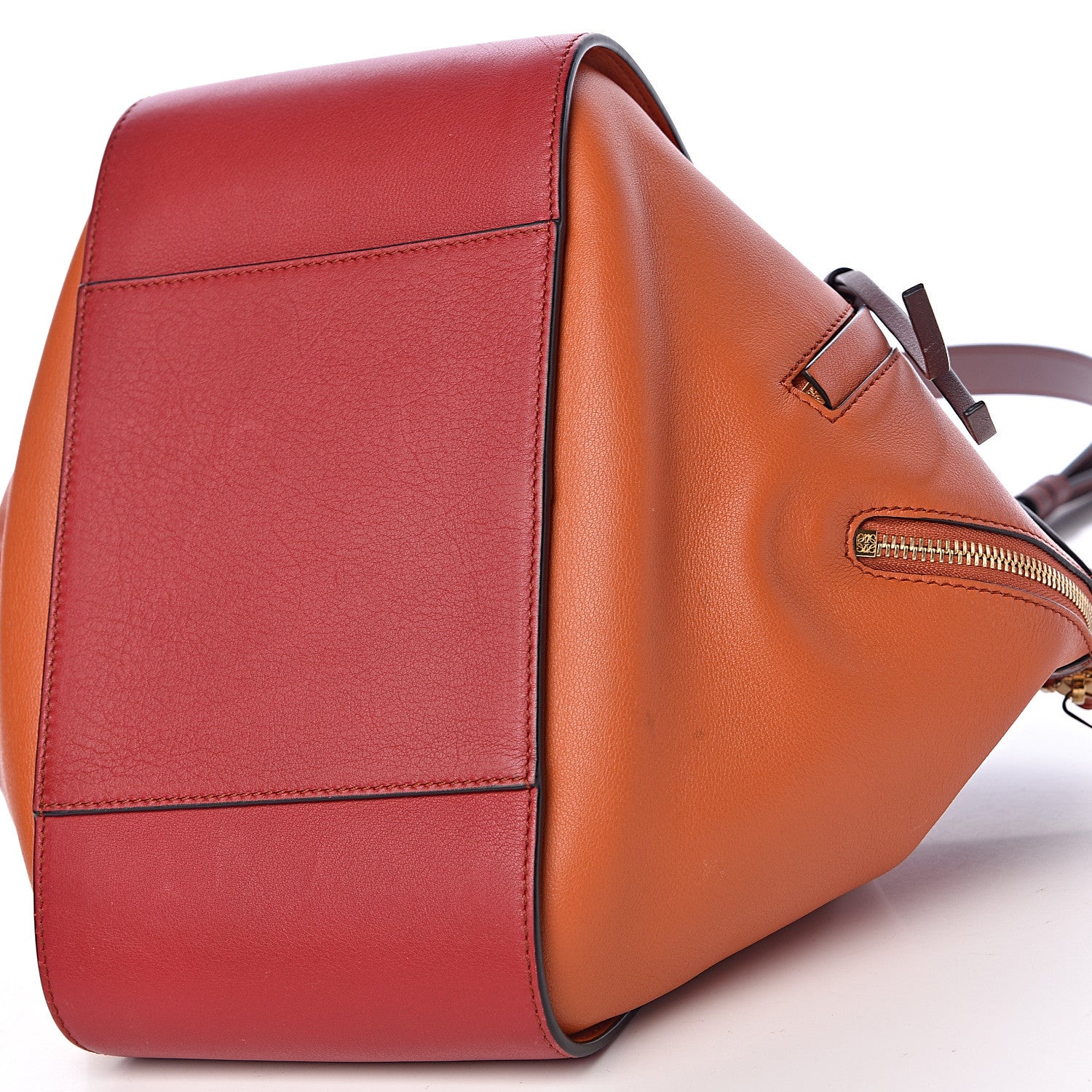 Loewe Calfskin Small Hammock Shoulder Bag Ginger Red 8 of 9