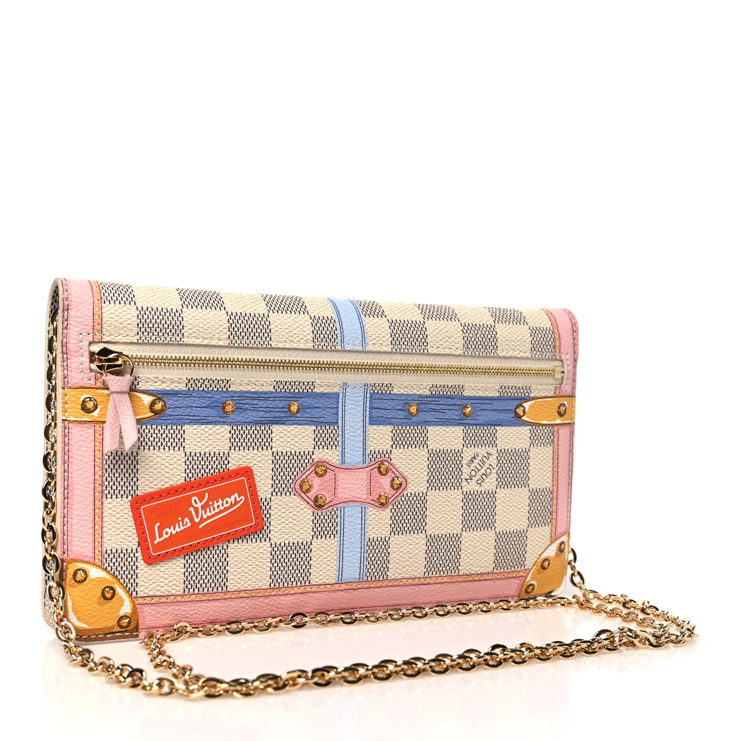 Damier Azur Summer Trunks Pochette Weekend