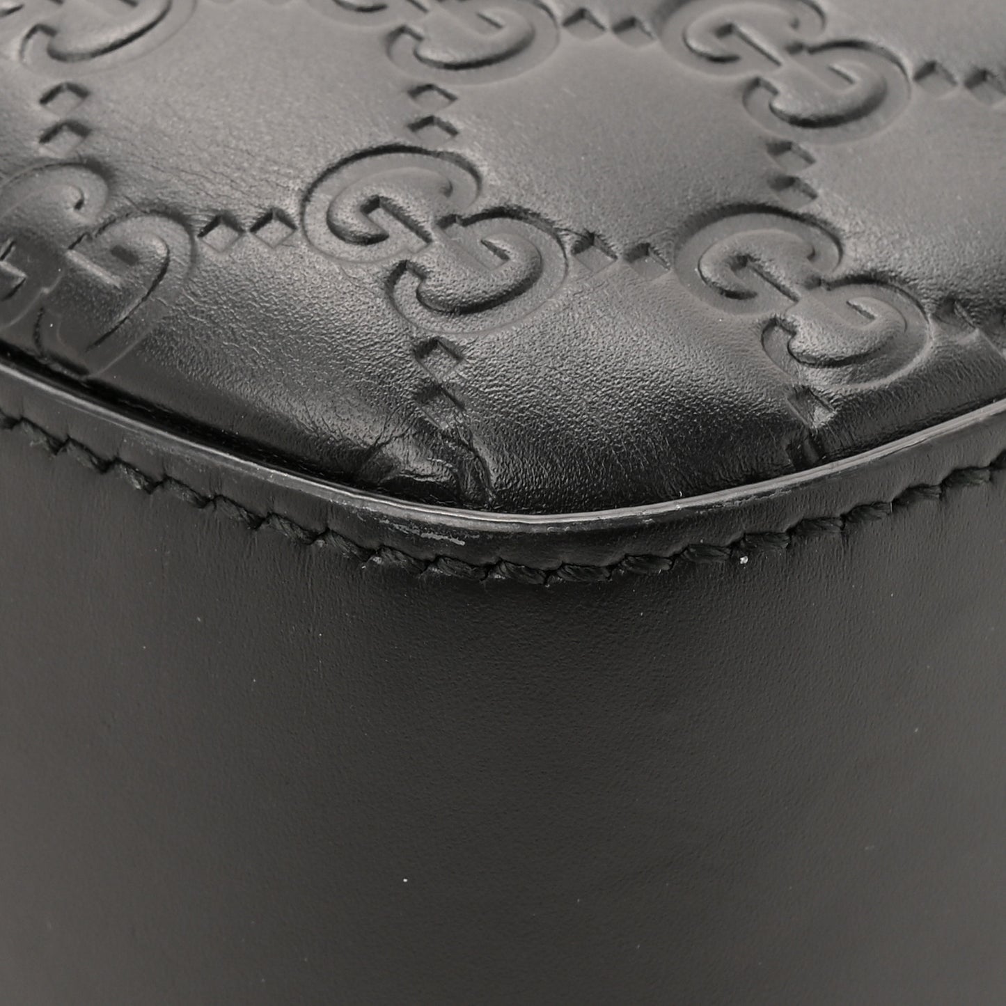 Guccissima Signature Eden Briefcase Black