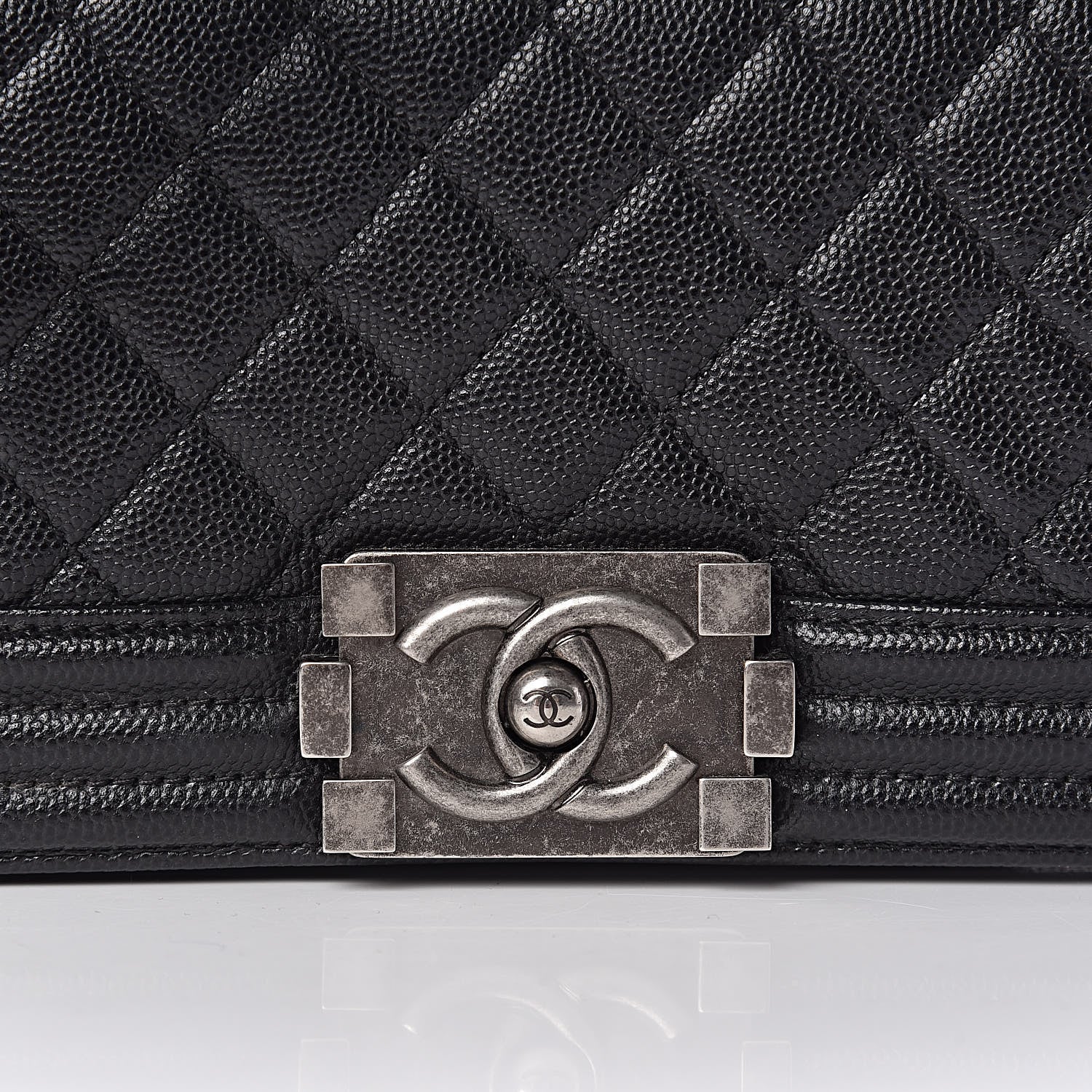 Chanel Caviar Quilted Small Boy Flap Black 8 of 11