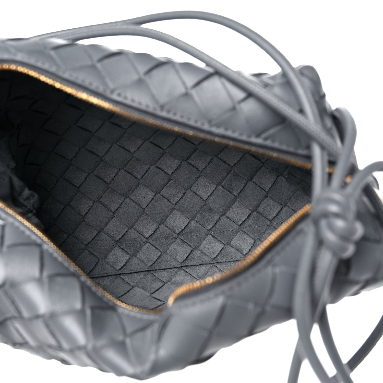 Bottega Veneta Nappa Intrecciato Small Loop Camera Bag Thunder 5 of 8