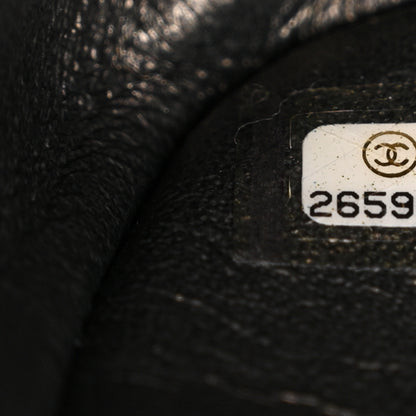 Chanel Metallic Calfskin Quilted 2.55 Reissue 225 Flap Charcoal 12 of 19