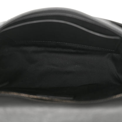 Saint Laurent Crinkled Calfskin Matelasse Monogram Medium Niki Chain Satchel Storm 5 of 10
