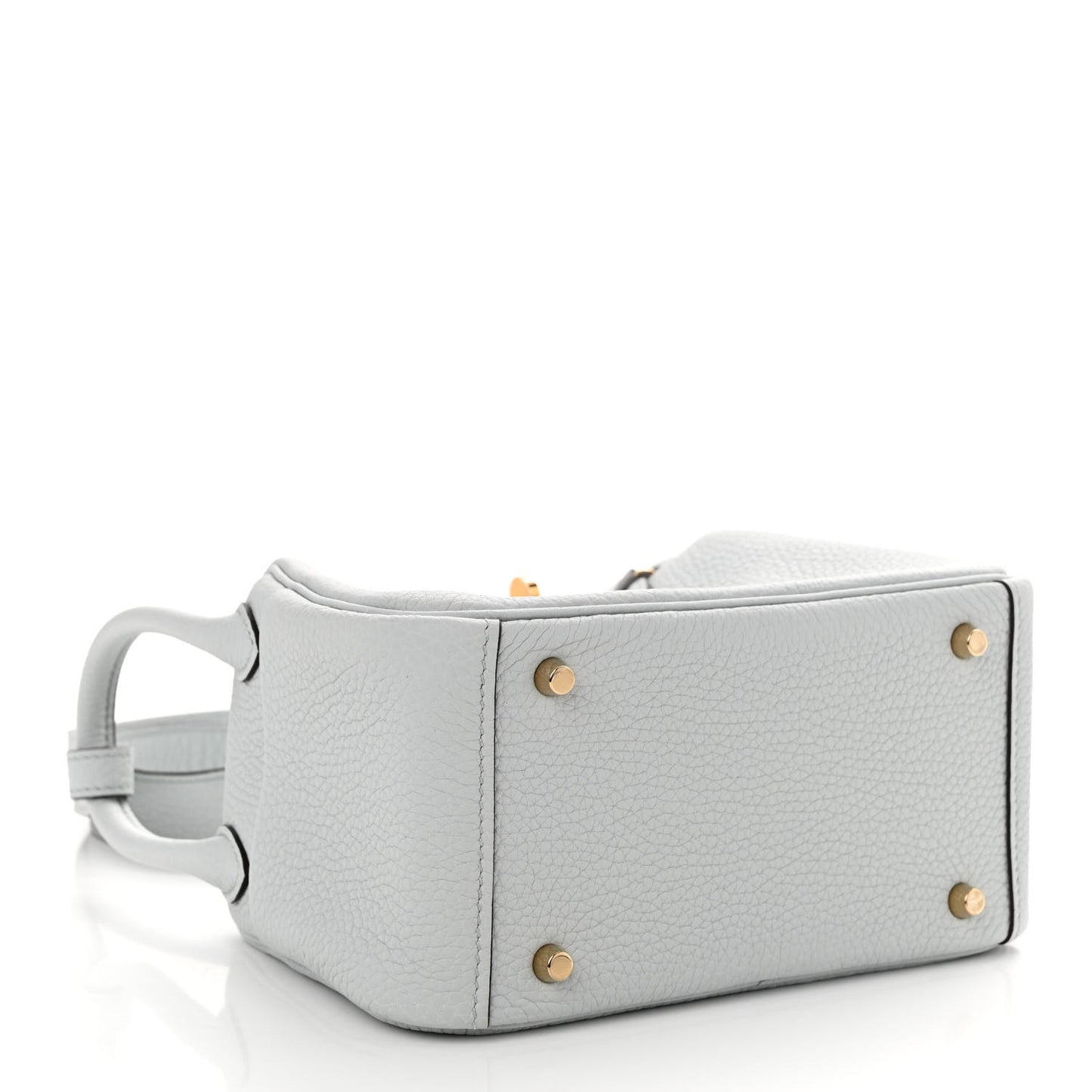 Taurillon Clemence Mini Lindy 20 Bleu Pale
