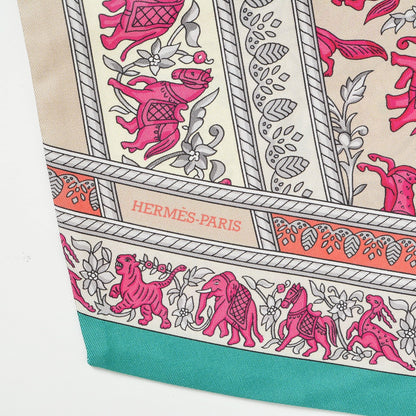 Hermes Silk Chasse En Inde Maxi Twilly 4 of 4