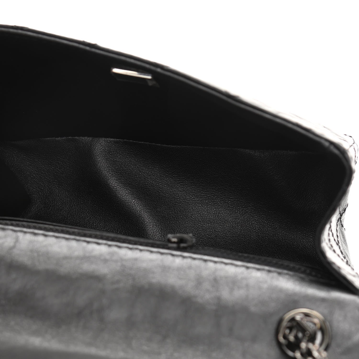Chanel Aged Calfskin Quilted 2.55 Reissue Mini Flap So Black 5 of 10
