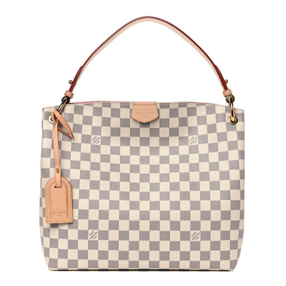 Louis Vuitton Damier Azur Graceful PM Rose Ballerine 1 of 10