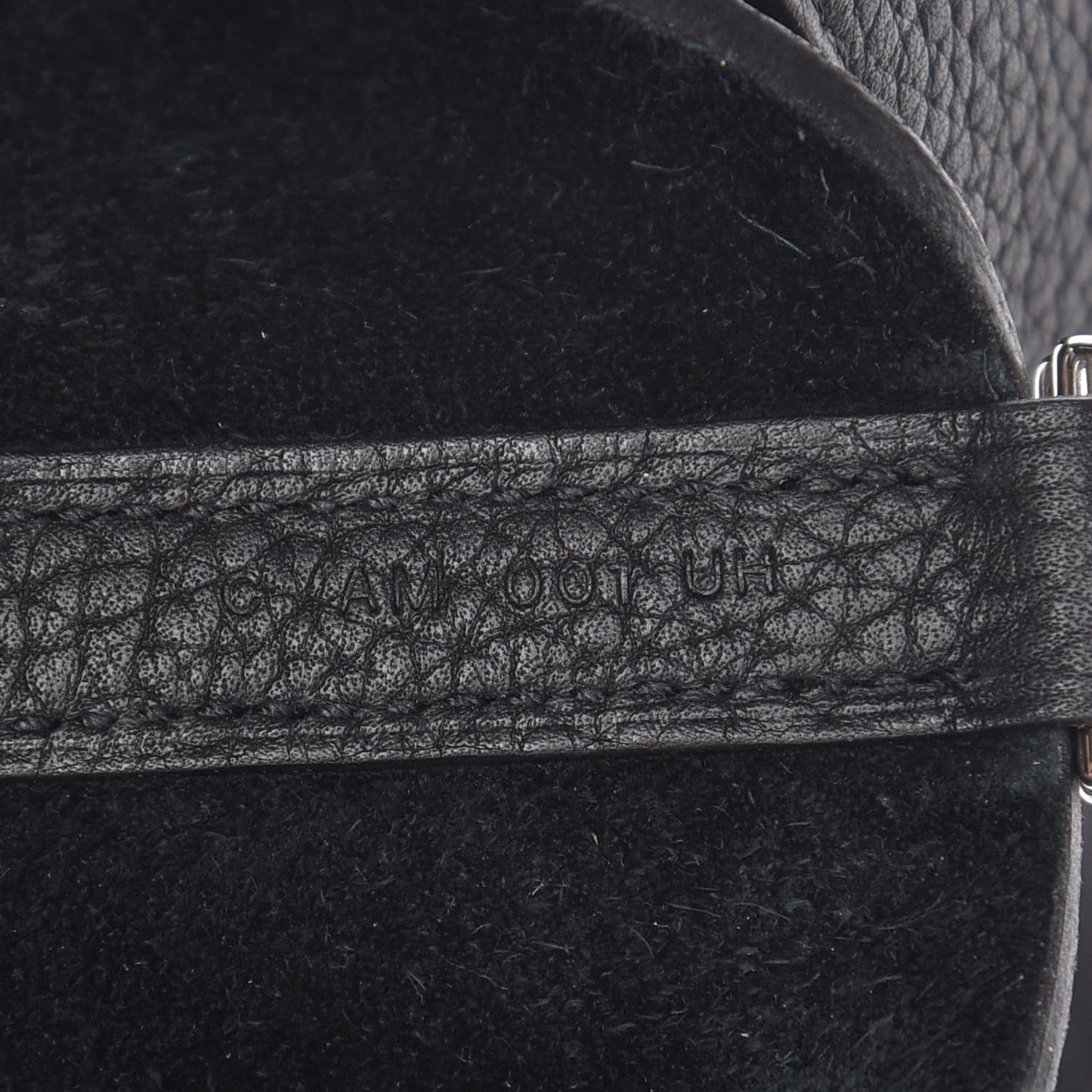 Taurillon Clemence Picotin Lock 22 MM Black