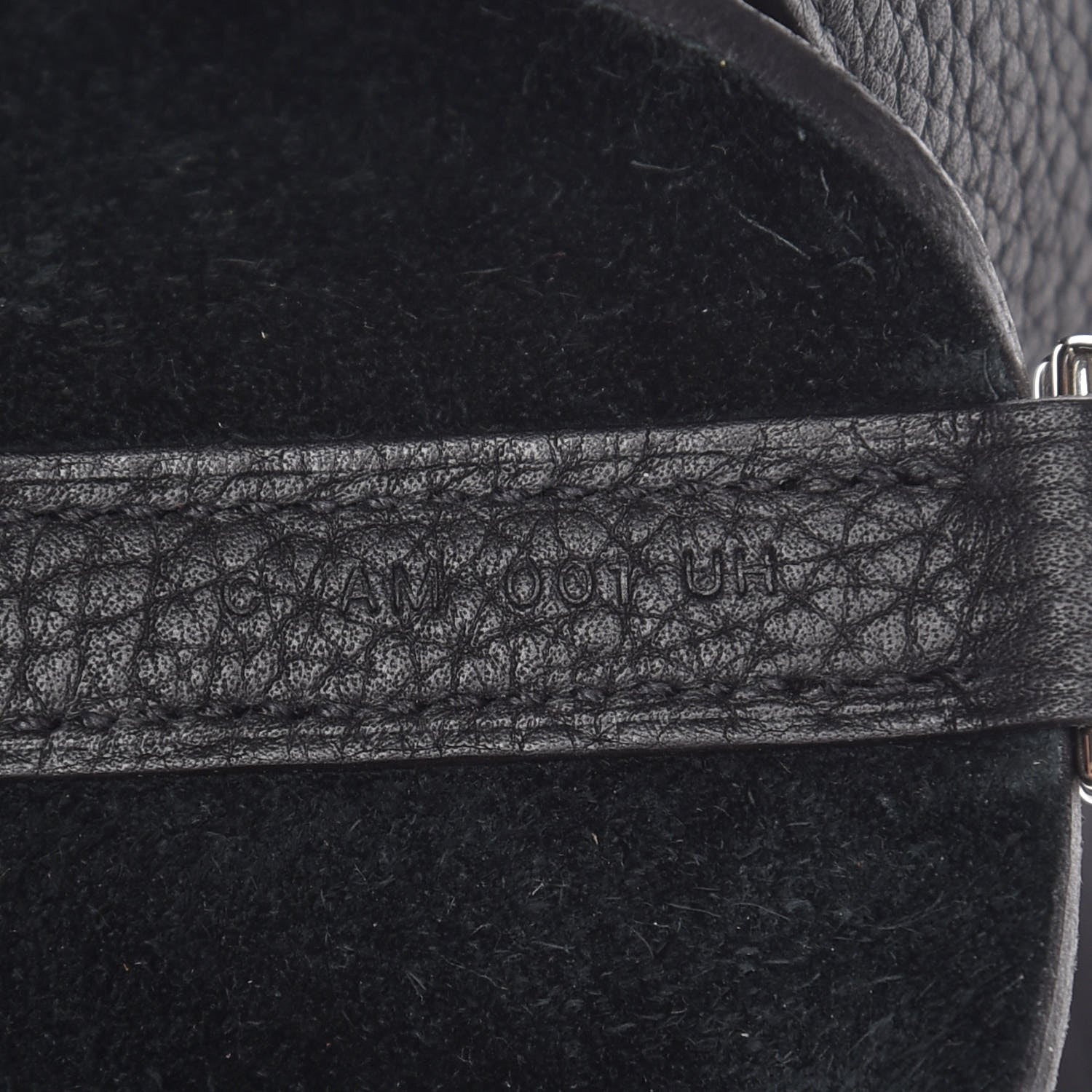 Hermes Taurillon Clemence Picotin Lock 22 MM Black 11 of 12