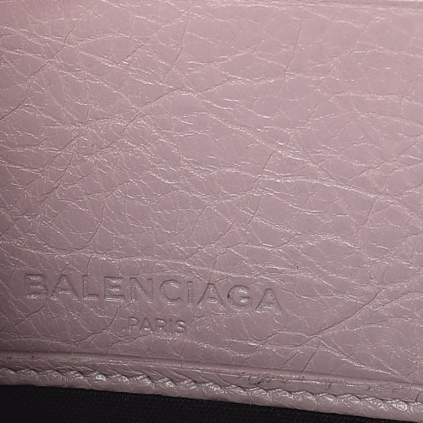 Agneau Classic Hardware Continental Zip Around Wallet Rose Poudre