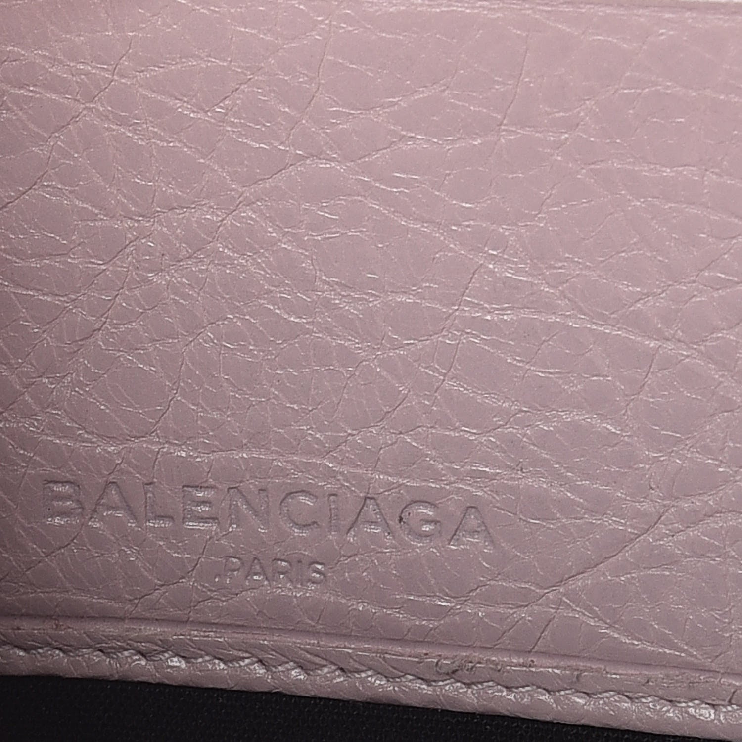 Balenciaga Agneau Classic Hardware Continental Zip Around Wallet Rose Poudre 8 of 15