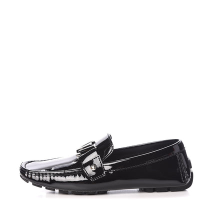 Louis Vuitton Patent Monte Carlo Loafers 7 Black 1 of 9