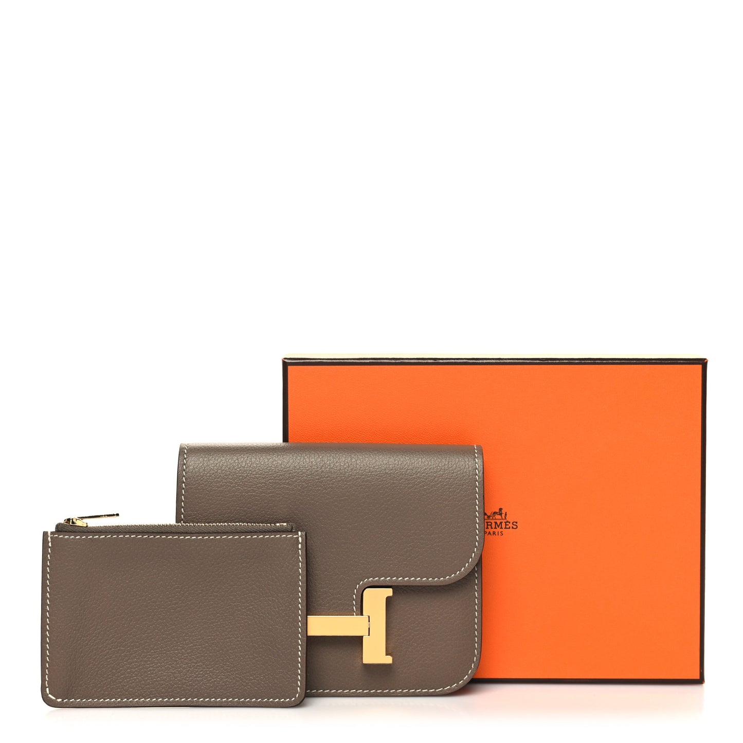 Evercolor Constance Slim Wallet Etoupe