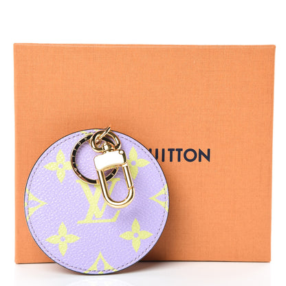 Louis Vuitton Monogram Giant Bag Charm Key Holder Pink Lilac 4 of 4