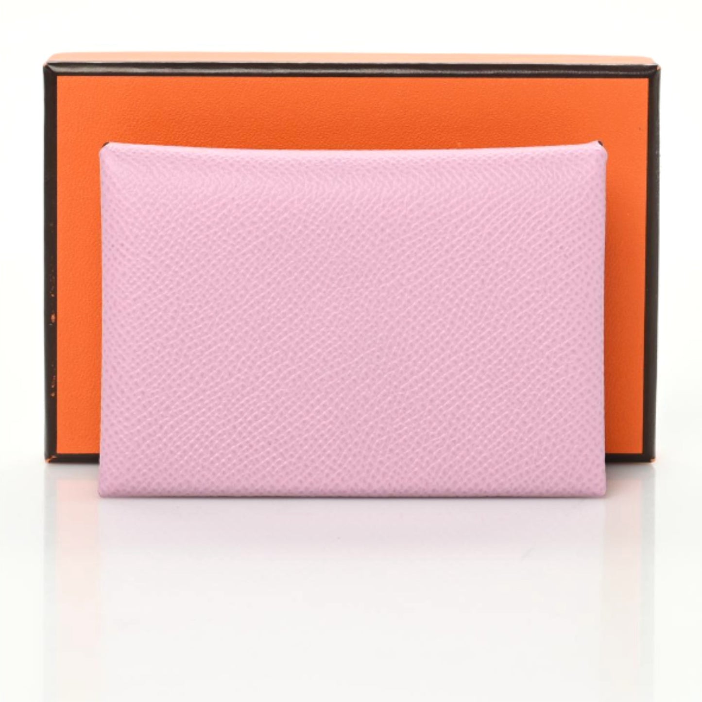 Epsom Calvi Duo Card Case Mauve Sylvestre