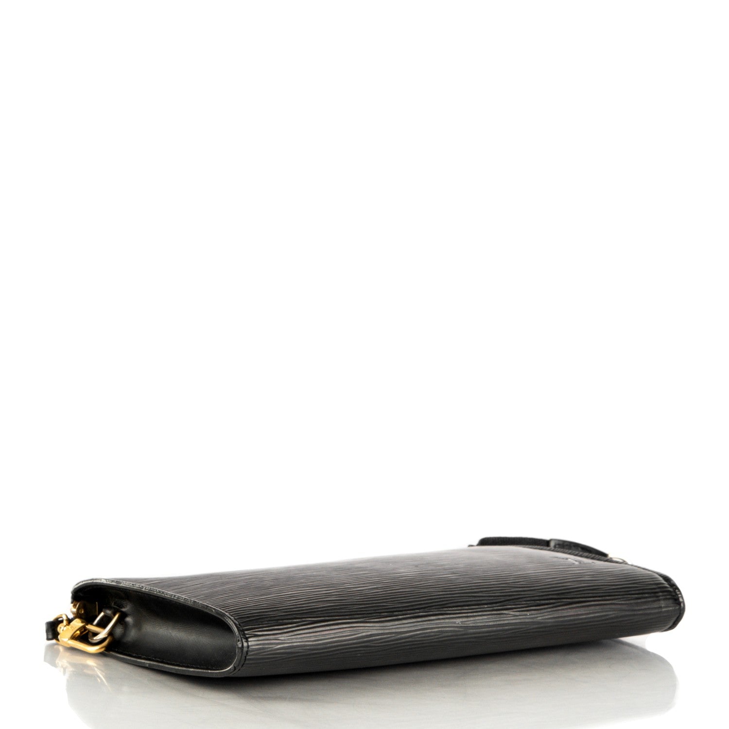 Louis Vuitton Epi Pochette Accessories 24 Black 4 of 7