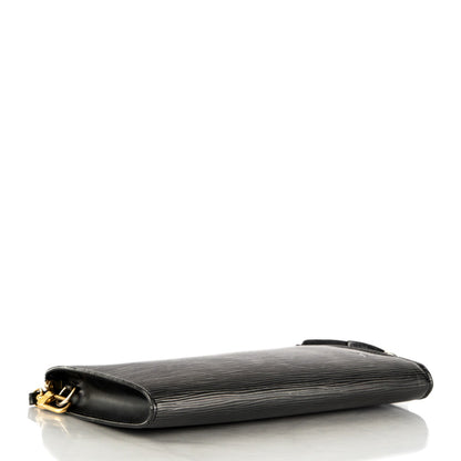 Louis Vuitton Epi Pochette Accessories 24 Black 4 of 7