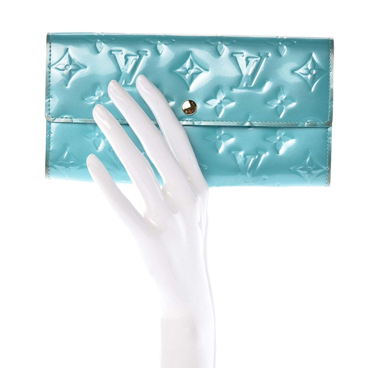 Vernis Sarah Wallet Blue Lagon