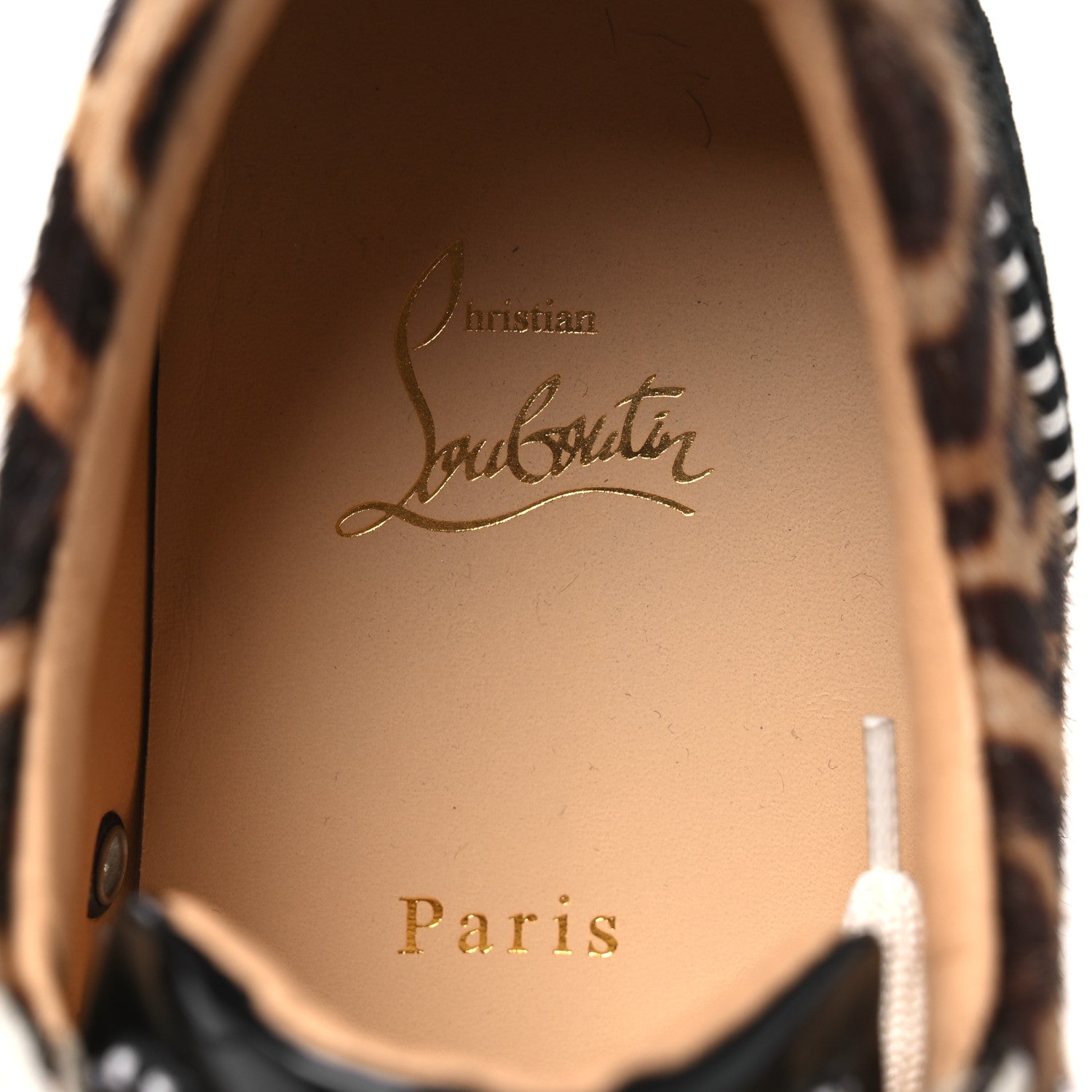 Christian Louboutin Calfskin Patent Spikes Mens Loubikick Flat Sneakers 45 Multi 8 of 10