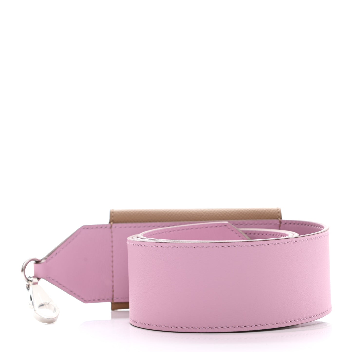Swift Epsom Pocket Kelly Shoulder Strap Mauve Sylvestre Chai
