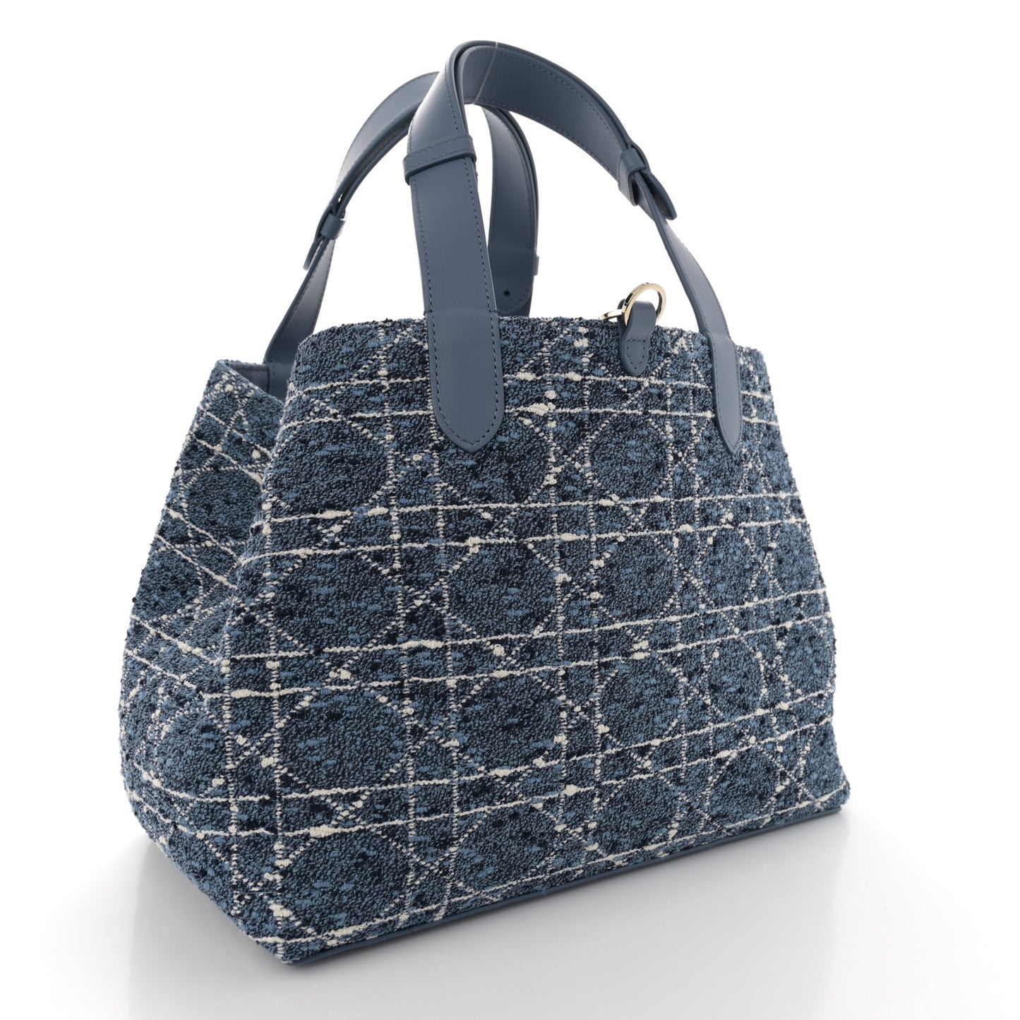 Tweed Cannage Medium Toujours Blue White