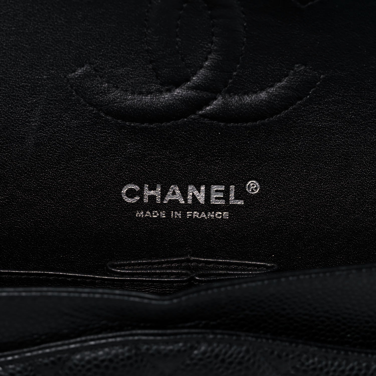 Chanel Caviar Quilted Medium Double Flap Black 6 of 14