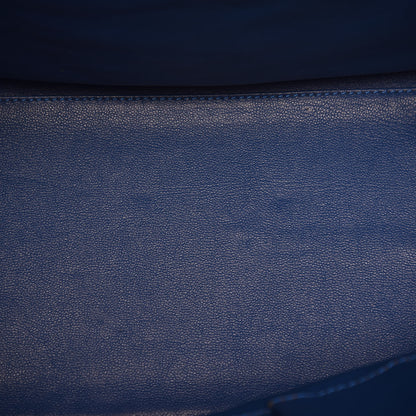 Celine Smooth Calfskin Mini Luggage Royal Blue 8 of 16