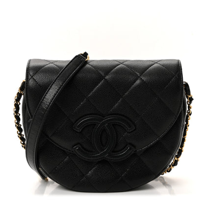 Chanel Caviar Quilted Mini Messenger Flap Black 1 of 11