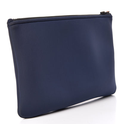 Hermes Neobain Polymide Eltane MM Flat Beach Case Bleu 3 of 12