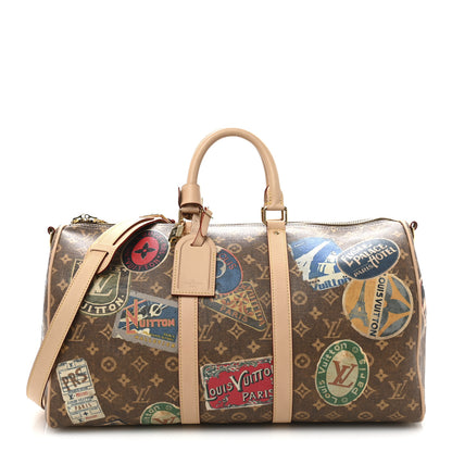 Louis Vuitton Monogram Flight Mode Keepall Bandouliere 45 1 of 9