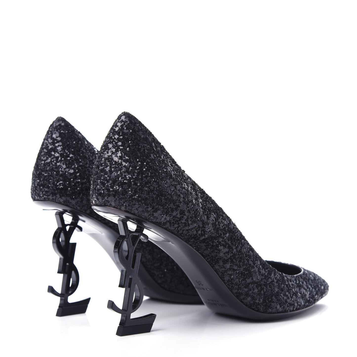 Glitter Opyum 100 Pumps 36 Black