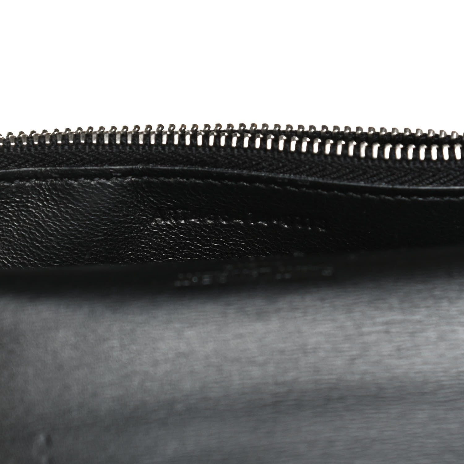 Saint Laurent Calfskin Fragments Flap Wallet Black 8 of 11