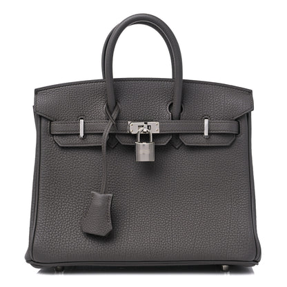 Hermes Togo Birkin 25 Etain 1 of 10