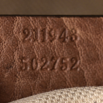 Gucci Monogram Sunset Raffia Large Sukey Brown 7 of 14