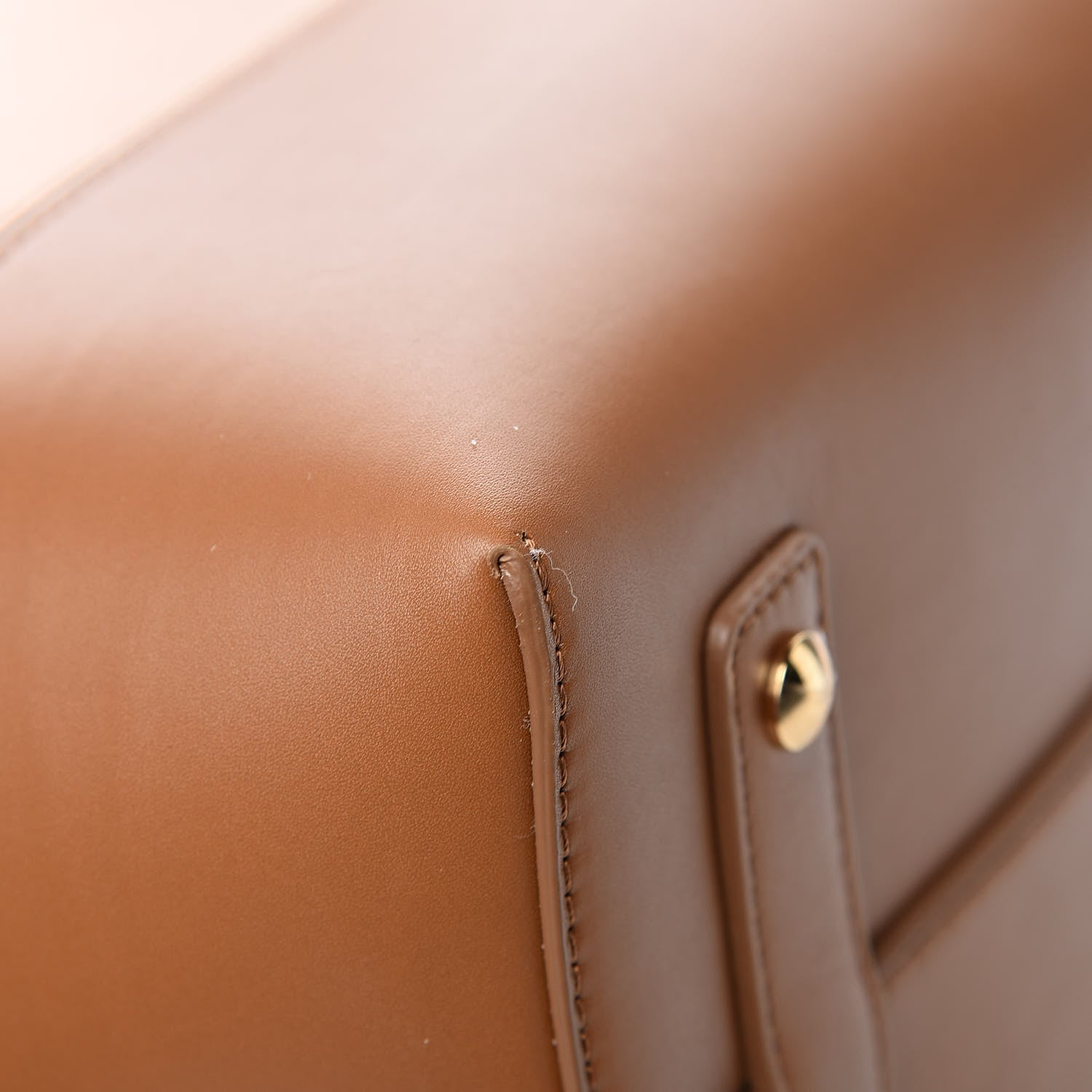 Burberry Soft Grain Calfskin Patent Small Belt Bag Soft Fawn Biscuit 9 of 11