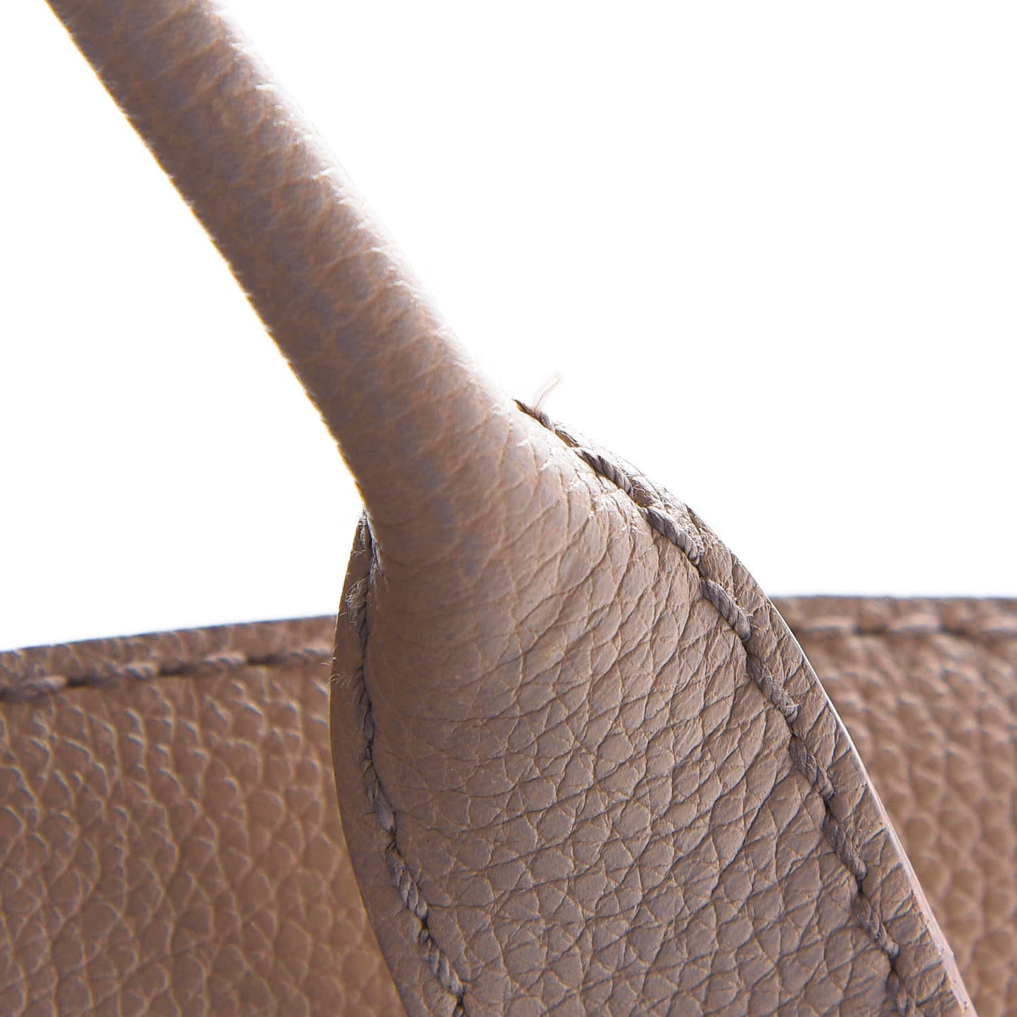 Grained Calfskin Legend Satchel Pearl