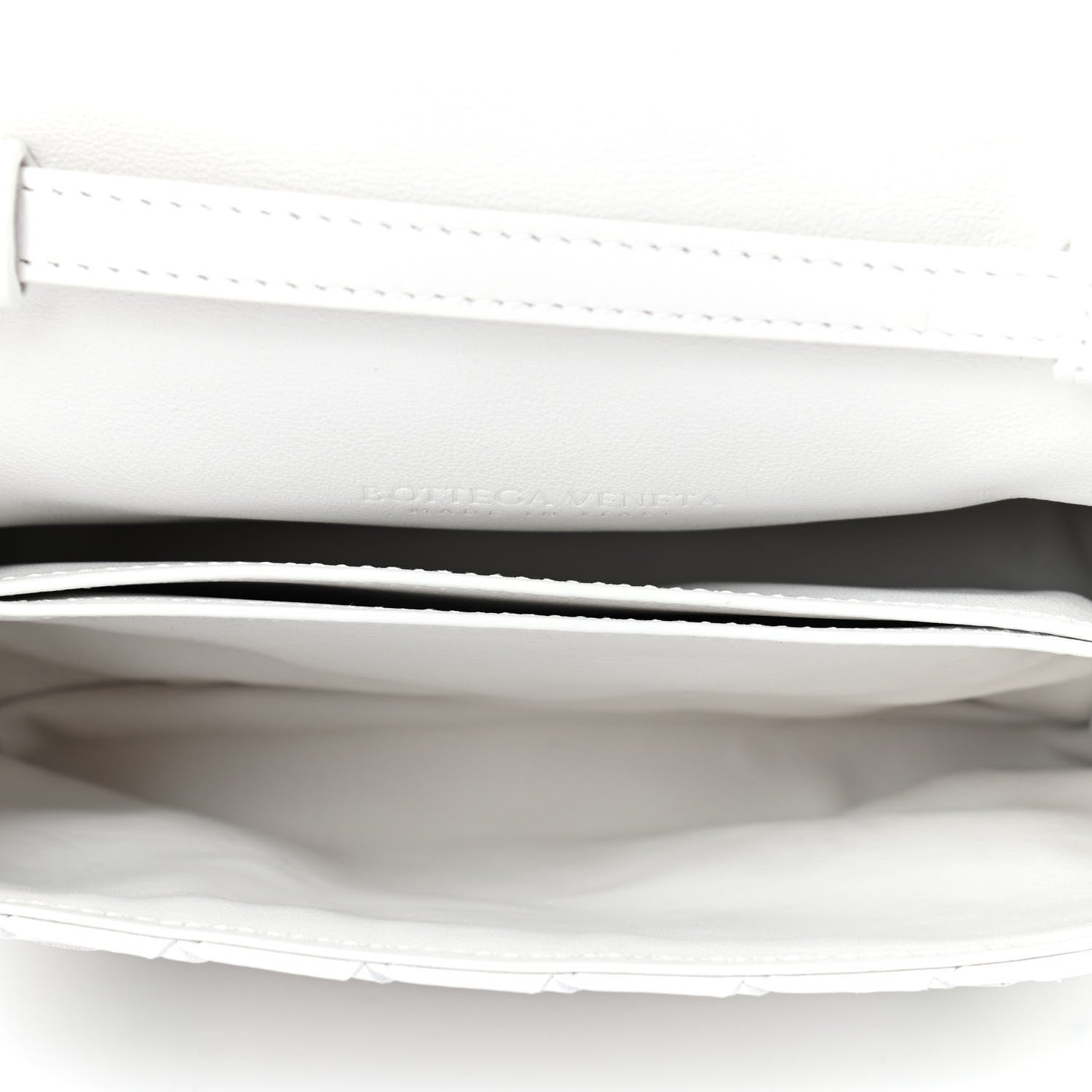 Bottega Veneta Nappa Intrecciato Mini Crossbody White 4 of 4