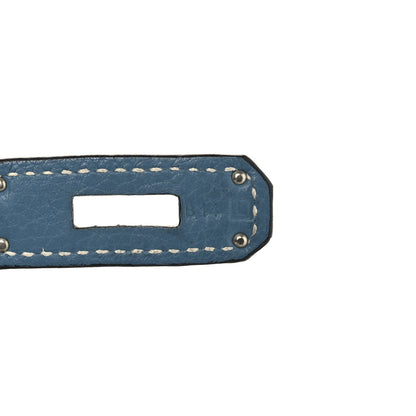 Hermes Togo BIRKIN 35 Blue Jean 6 of 15