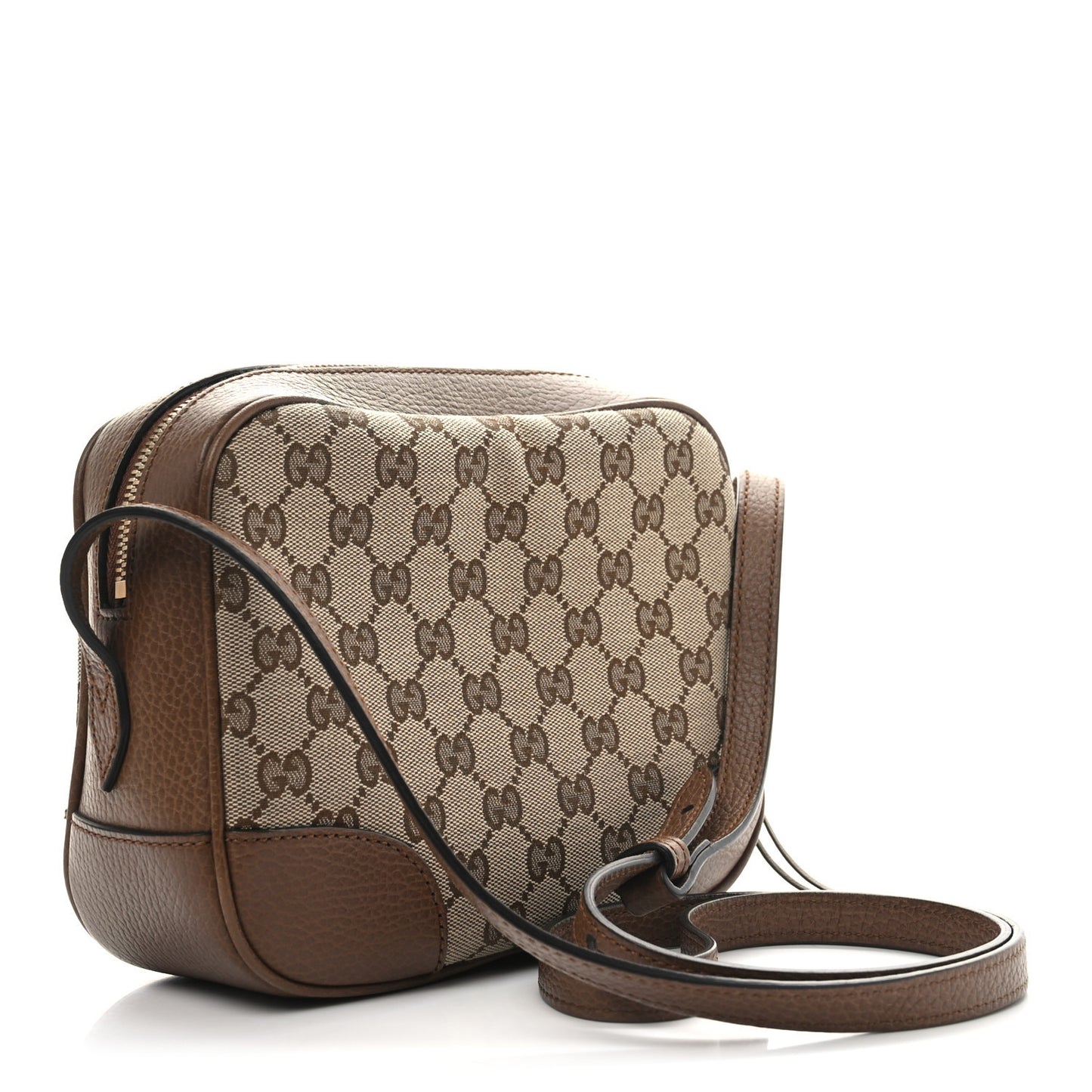 Monogram Mini Bree Messenger Bag Beige Tabacco