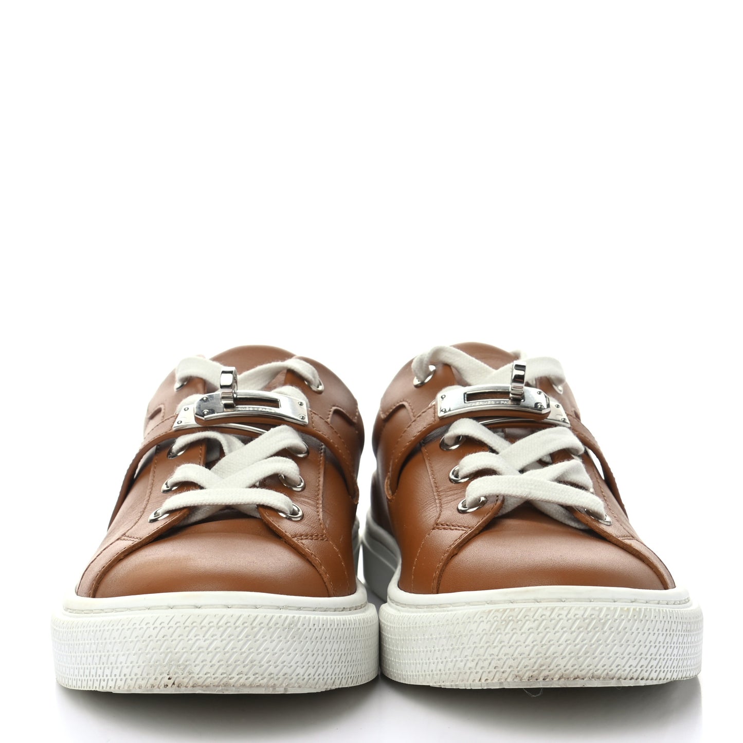 Calfskin Day Sneakers 36.5 Naturel