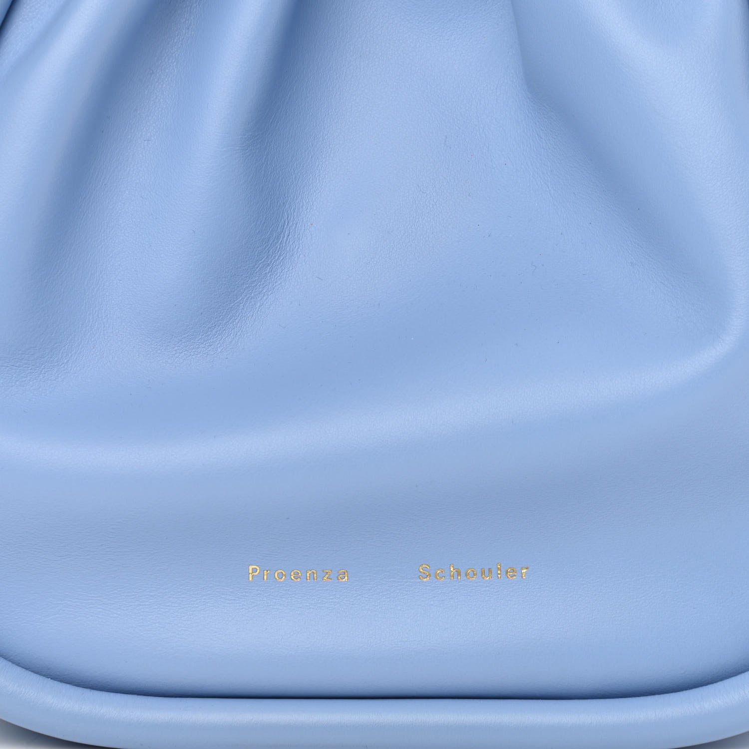 Proenza Schouler Calfskin Small Ruched Tote Sky Blue 7 of 11