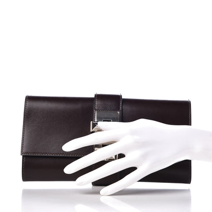 Hermes Box Medor 23 Clutch Chocolate 2 of 7